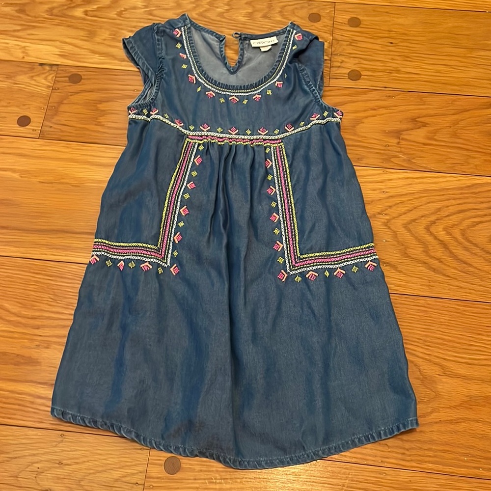 Girls Cherokee denim dress